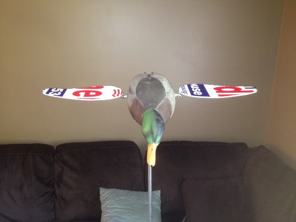 Home Made Spinning Wing Decoy | Duck Hunting Forum