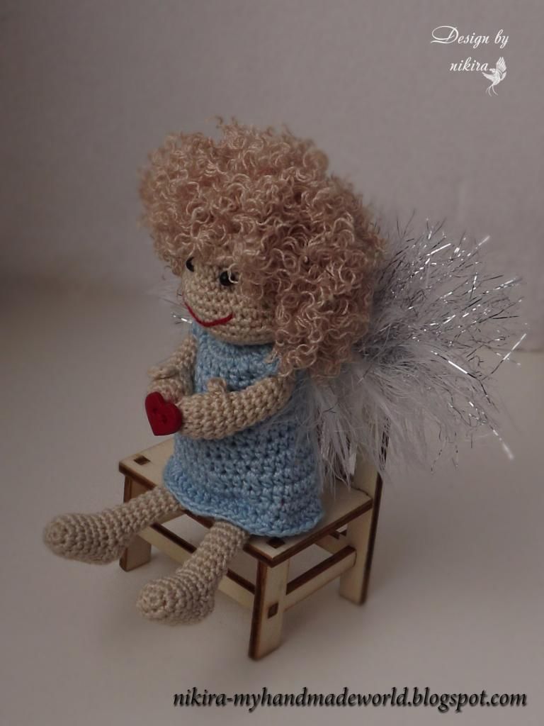 ангел крючком, crochet angel