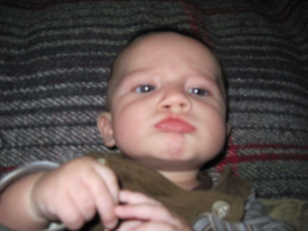 baby pouty face