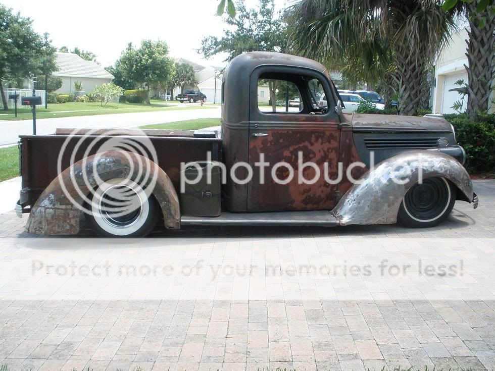 1940 Ford truck on chevy s 10 frame #7