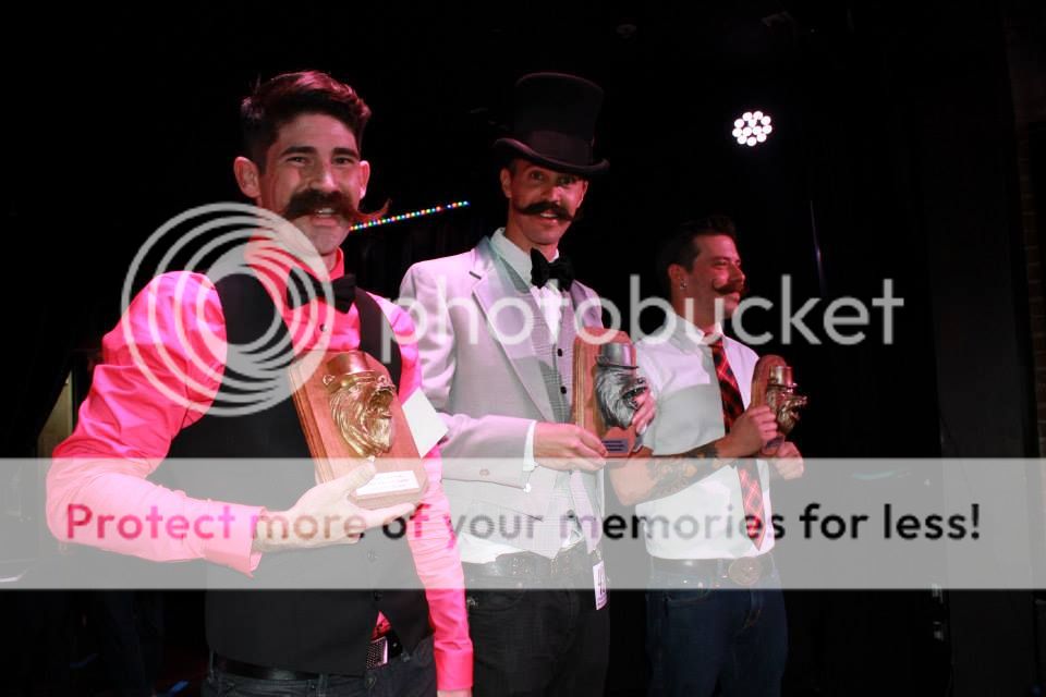 Natural Mustache L.A. Facial Hair competition www.nohoartsdistrict.com
