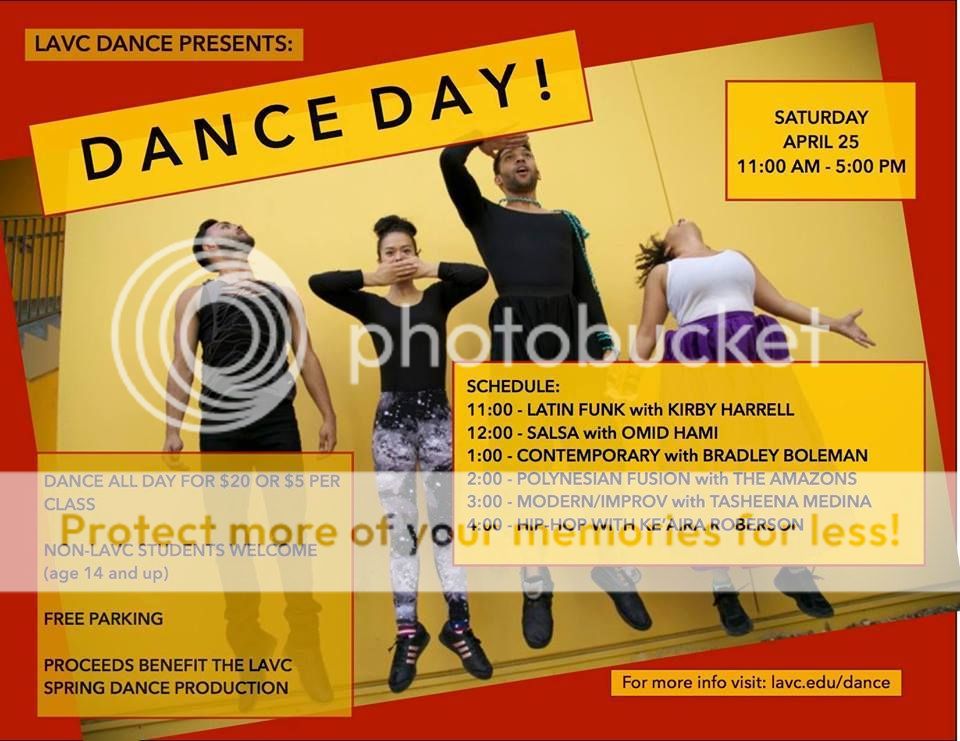 Dance Day at LA Valley College www.nohoartsdistrict.com