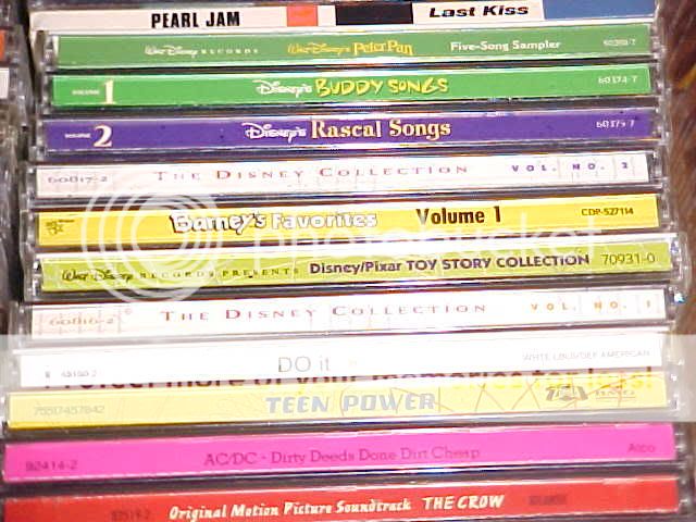   Discs Mixed Genres Rock Pop Pearl Jam Chili Peppers AC DC Moby