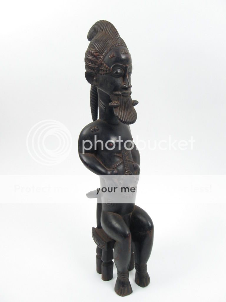 GothamGallery Fine African Art   Baule Spirit Figure S  