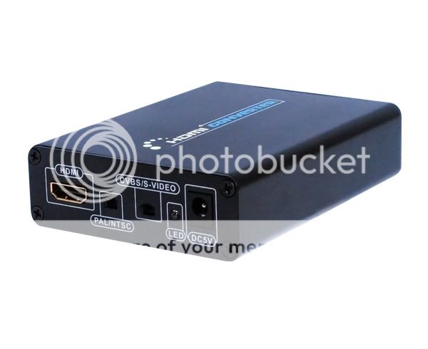 HDMI to Composite /S Video Converter HDCP analog AV RCA  